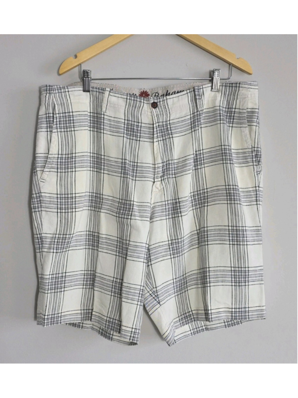Tommy Bahama Shorts Men 38 Linen Silk Blend Bermuda Classic Fit Resort